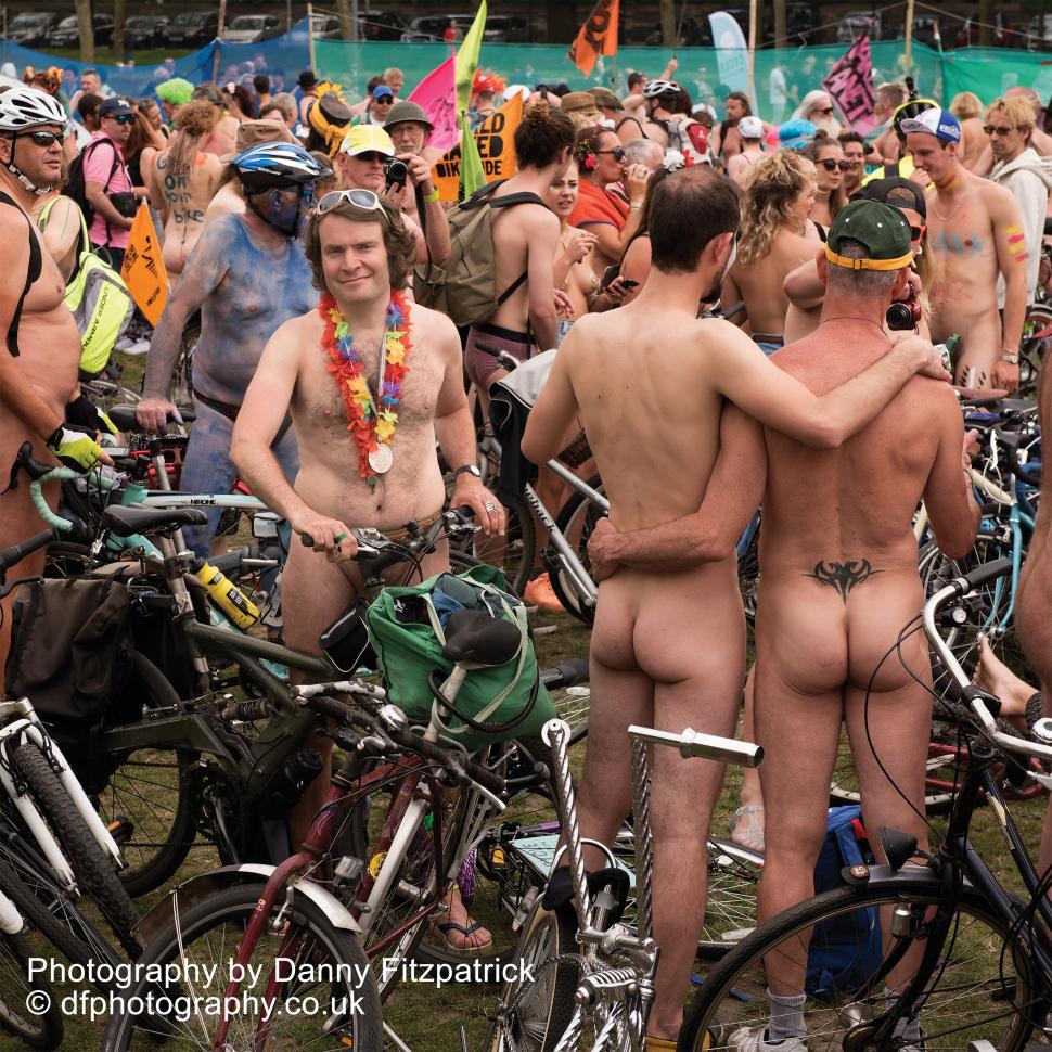boy bike naked the Public on